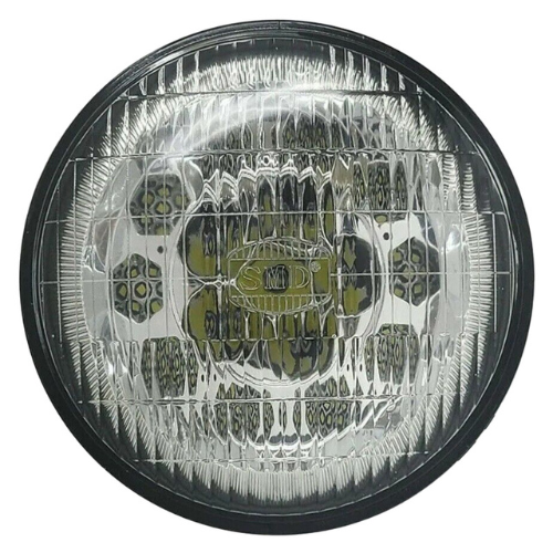 7 round glass led conversion